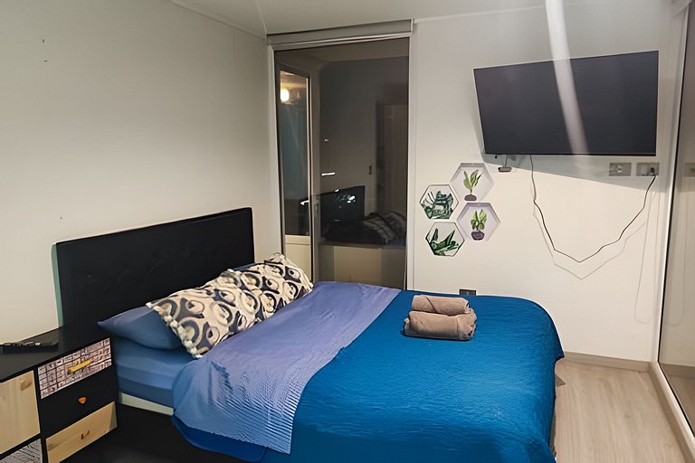 Depto. 2 ambientes 2-3 pers.