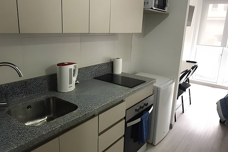 Depto. estudio 1-2 pers. con balcón