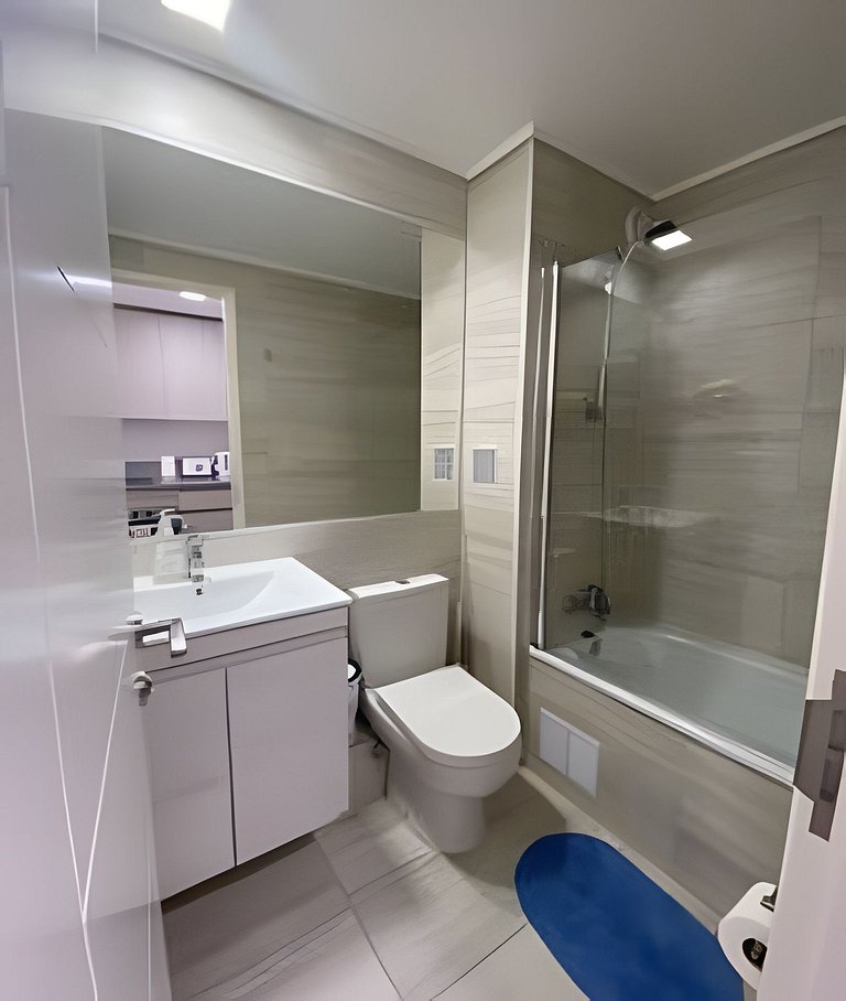 Depto. estudio 1-2 pers. sin balcón