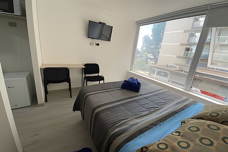 Depto. estudio 1-2 pers. sin balcón