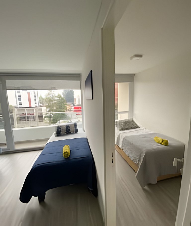 Depto. 2 dormitorios 3-4 pers.