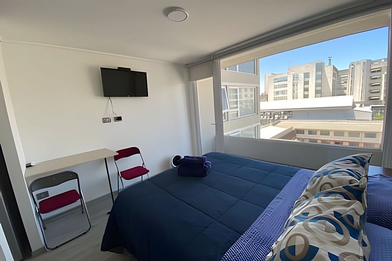 Depto. estudio 1-2 pers. con balcón