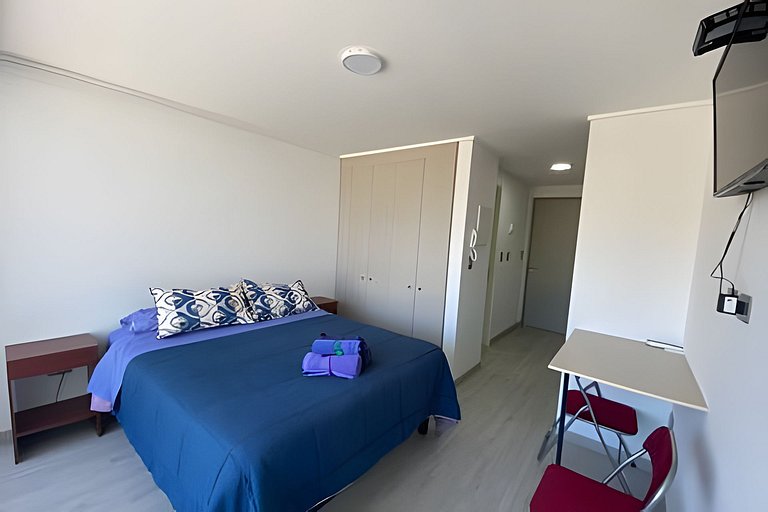 Depto. estudio 1-2 pers. con balcón