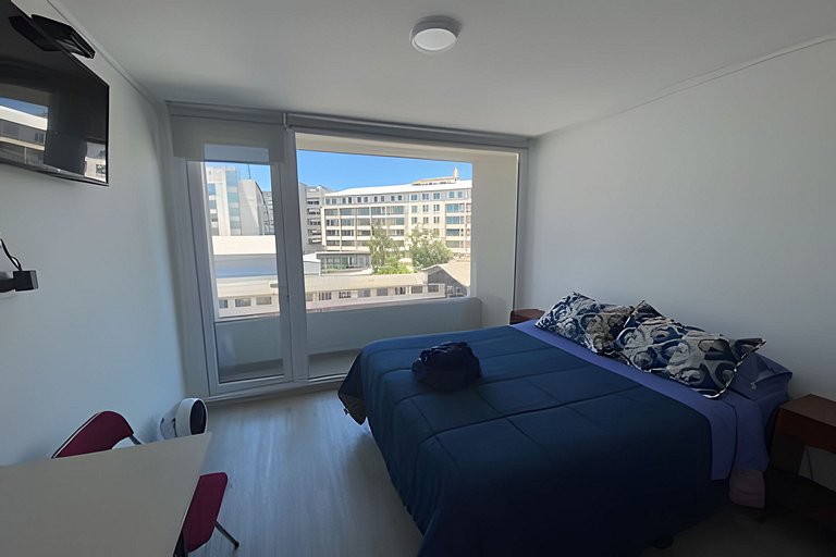 Depto. estudio 1-2 pers. con balcón