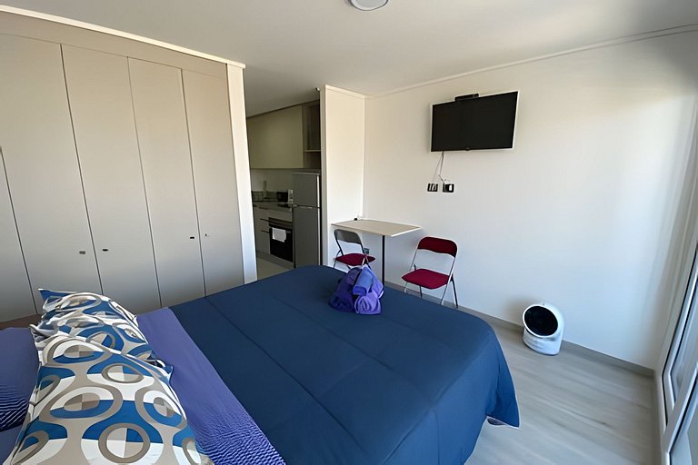 Depto. estudio 1-2 pers. con balcón