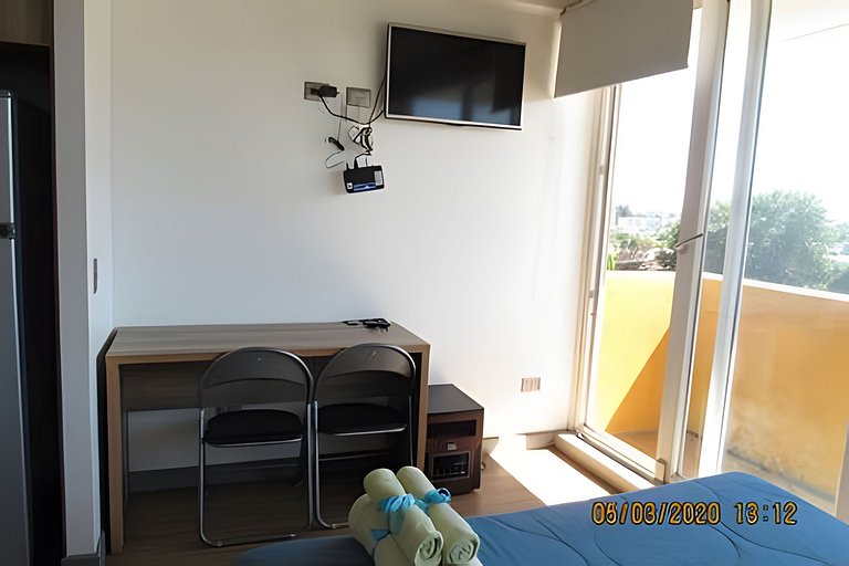 Depto. estudio 1-2 pers. con balcón