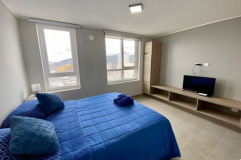 Dpto estudio 2 personas full equipado