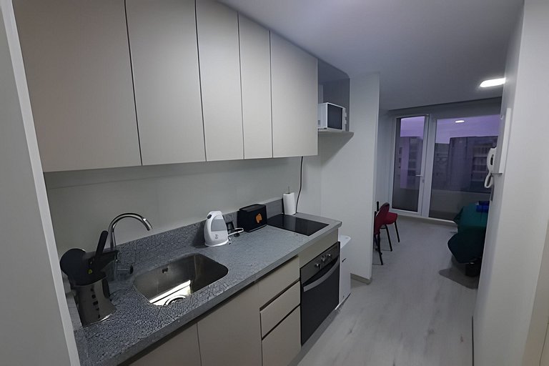 Depto. estudio 1-2 pers. con balcón