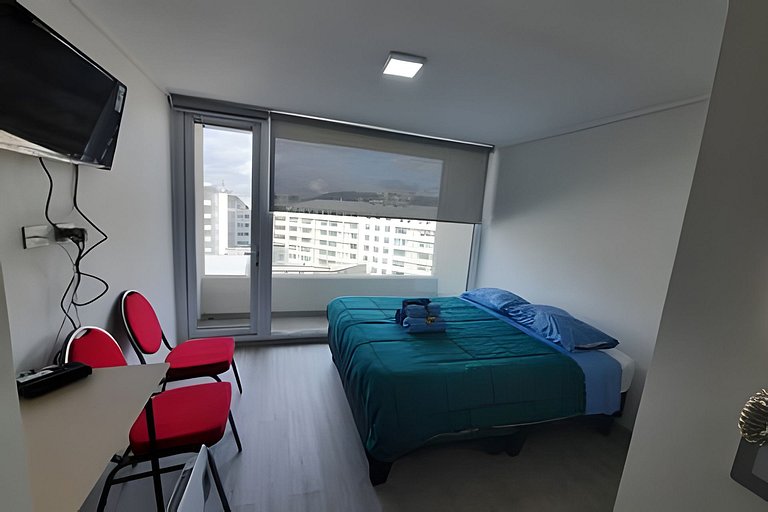 Depto. estudio 1-2 pers. con balcón