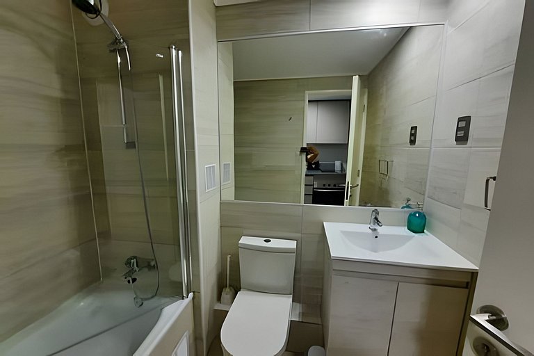 Depto. estudio 1-2 pers. sin balcón