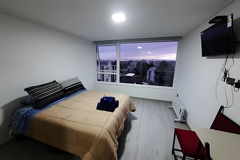 Depto. estudio 1-2 pers. sin balcón