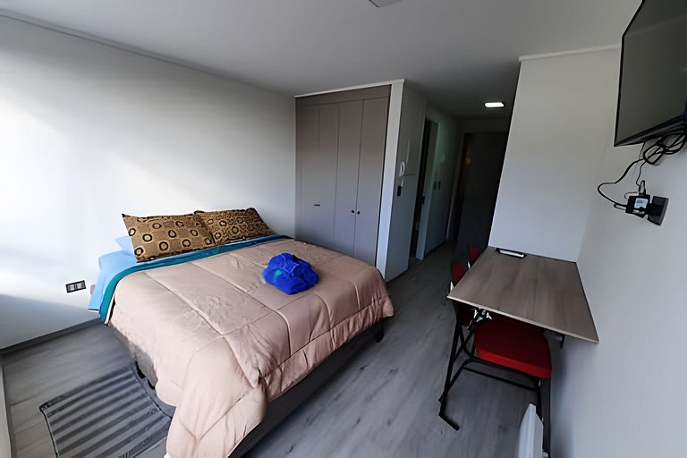 Depto. estudio 1-2 pers. sin balcón