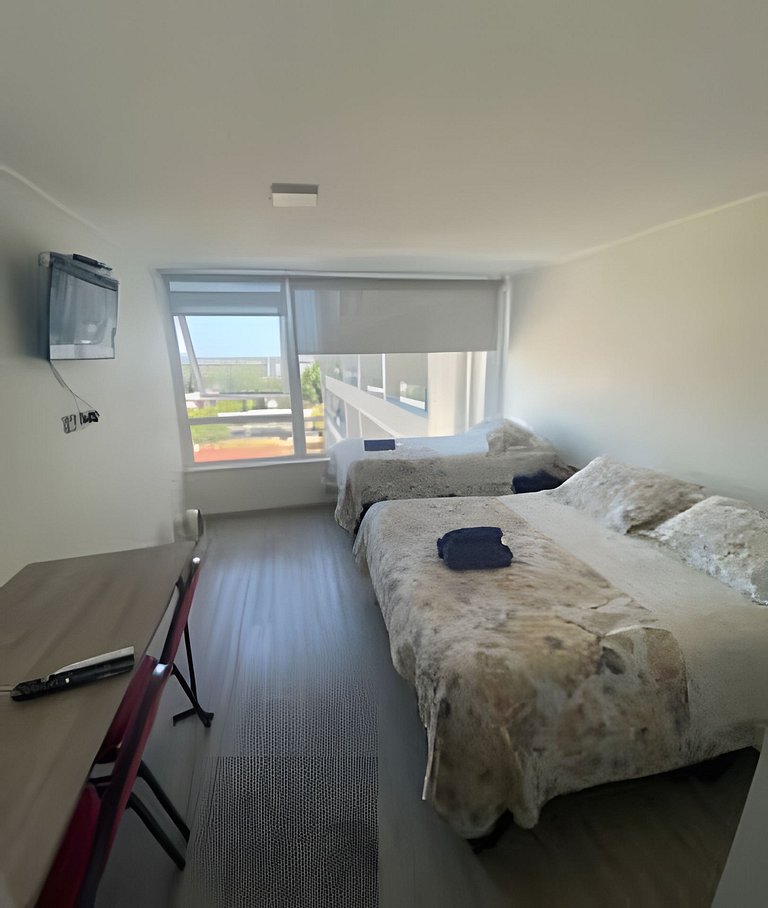 Depto. estudio 2-3 pers. sin balcón