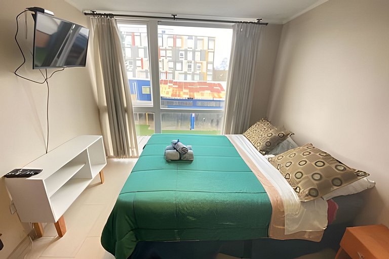 Dpto estudio 2 personas full equipado