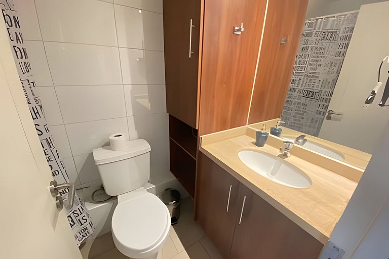 Dpto estudio 2 personas full equipado