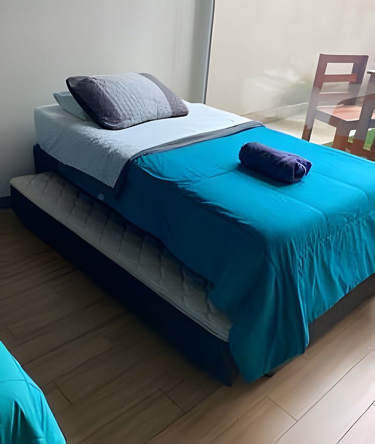 Depto. estudio 3-4 pers. con terraza privada