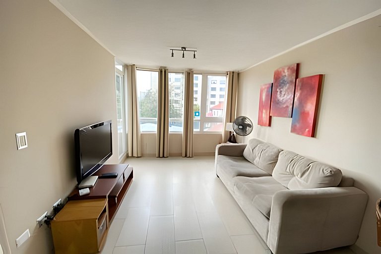 Depto dos ambientes cama matrimonial