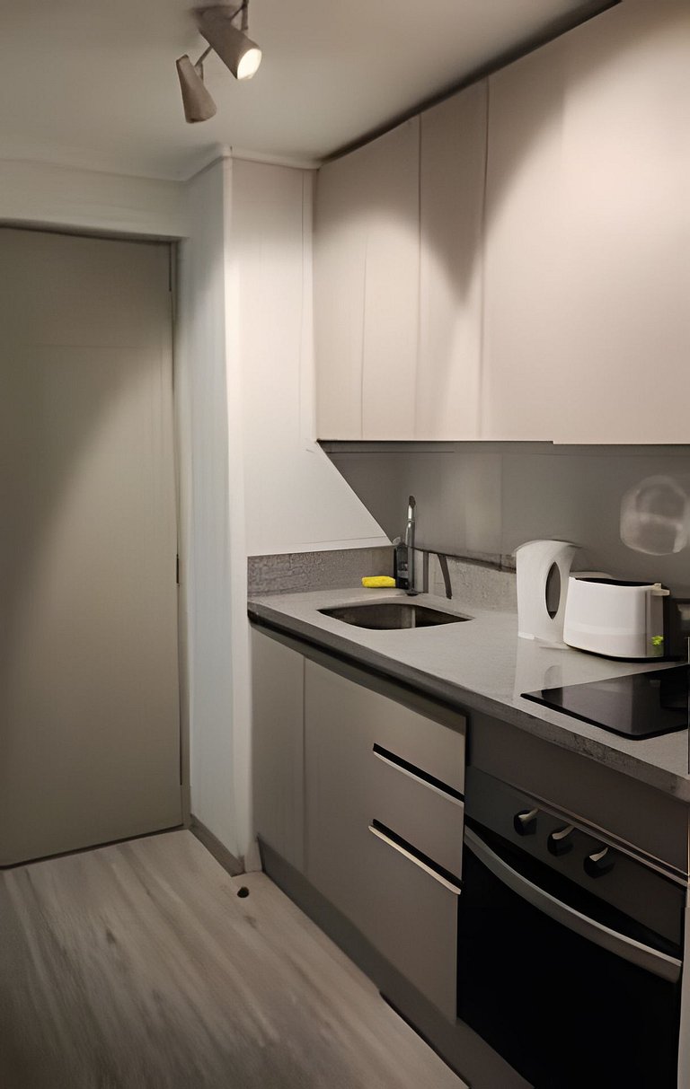 Depto. estudio 2-3 pers. sin balcón