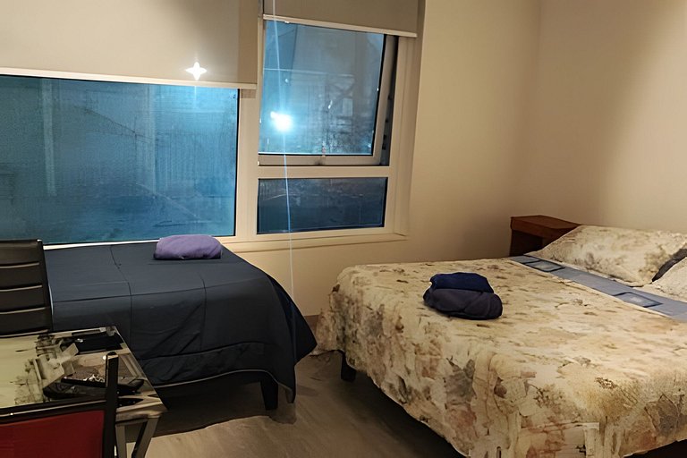 Depto. estudio 2-3 pers. sin balcón