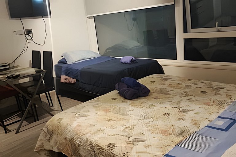 Depto. estudio 2-3 pers. sin balcón