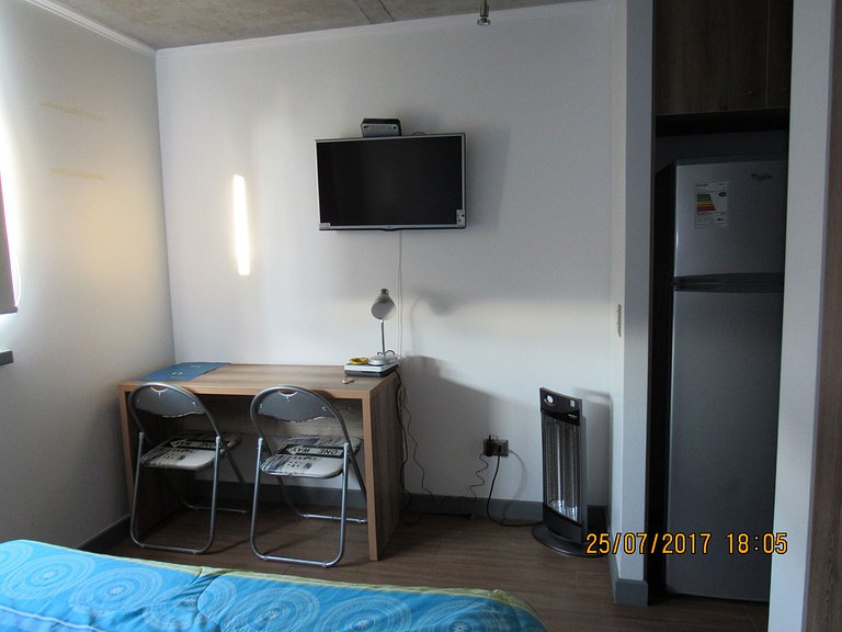 Depto. estudio 1-2 personas sin balcon