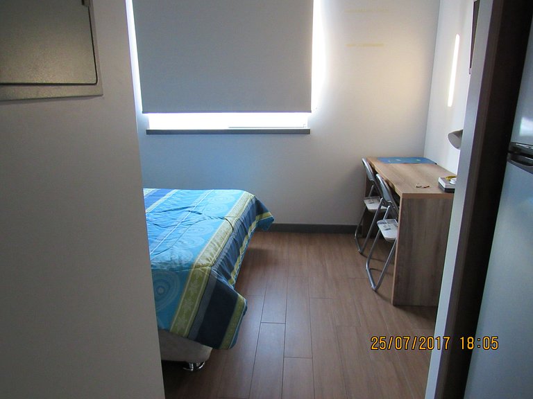 Depto. estudio 1-2 personas sin balcon
