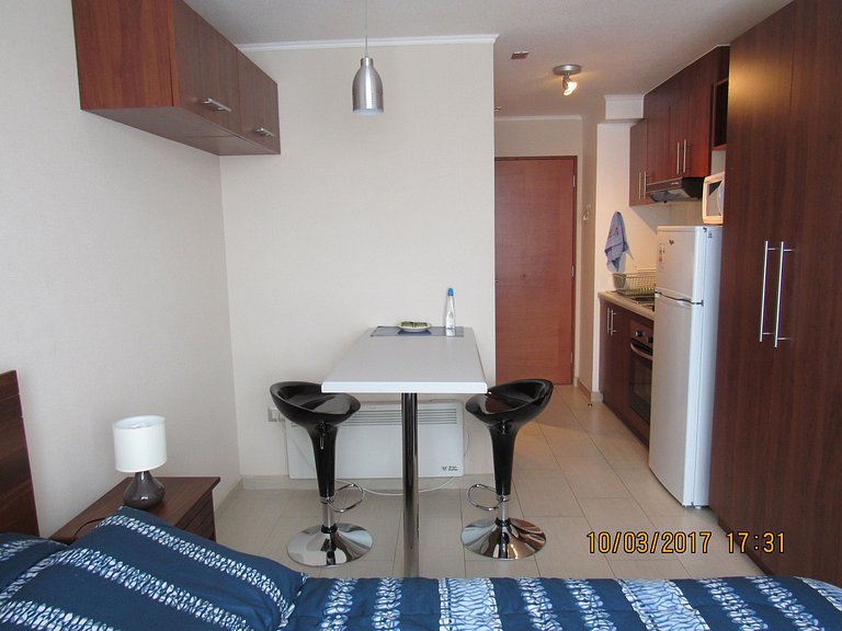 Dpto estudio 2 personas full equipado