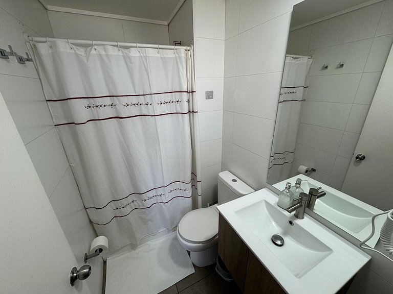 Dpto estudio 2 personas full equipado