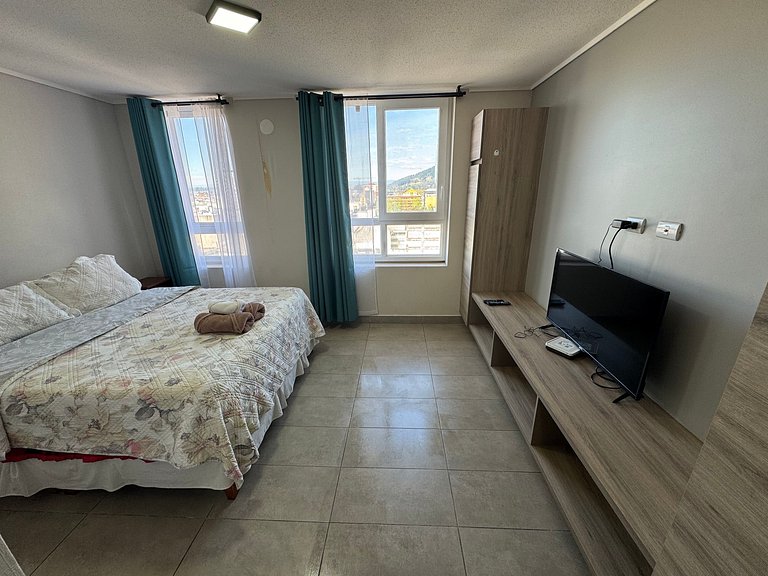 Dpto estudio 2 personas full equipado