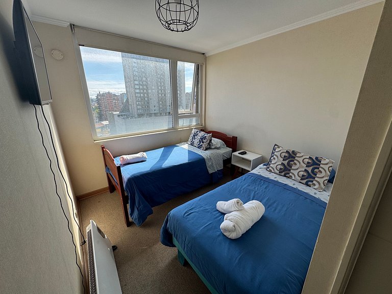 Depto. 2 dormitorios 3-4 pers.