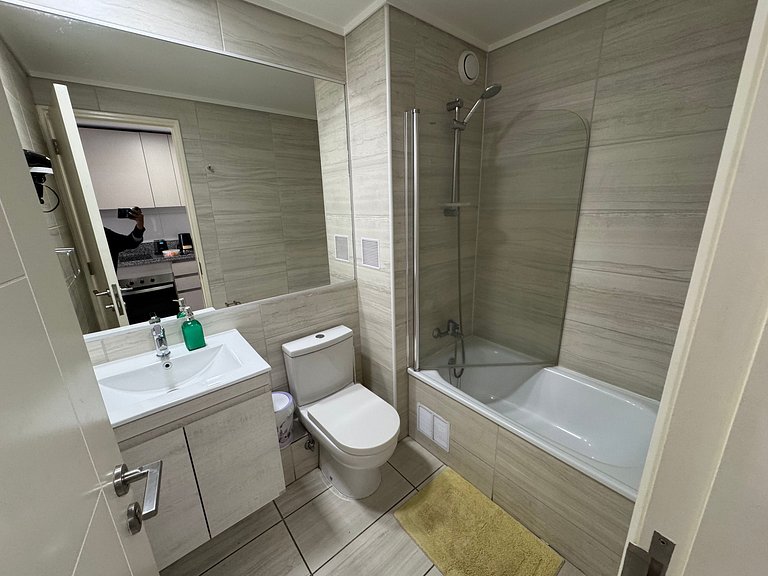 Depto. estudio 1-2 pers. con balcón