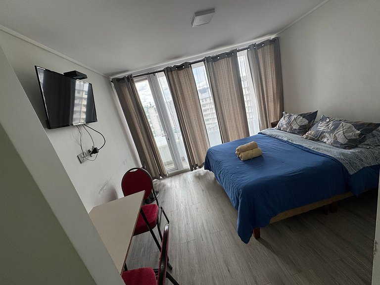 Depto. estudio 1-2 pers. con balcón