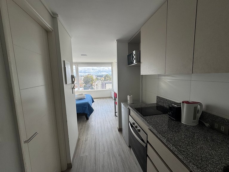 Depto. estudio 1-2 pers. sin balcón