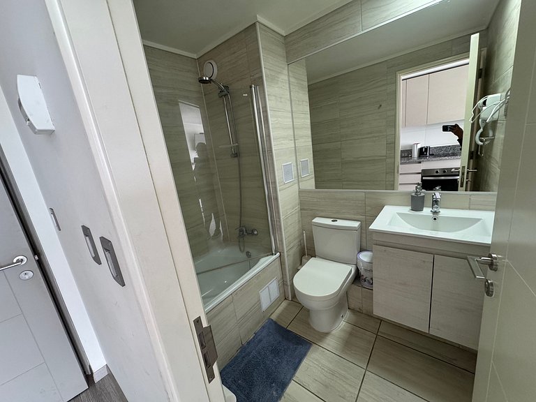 Depto. estudio 1-2 pers. sin balcón