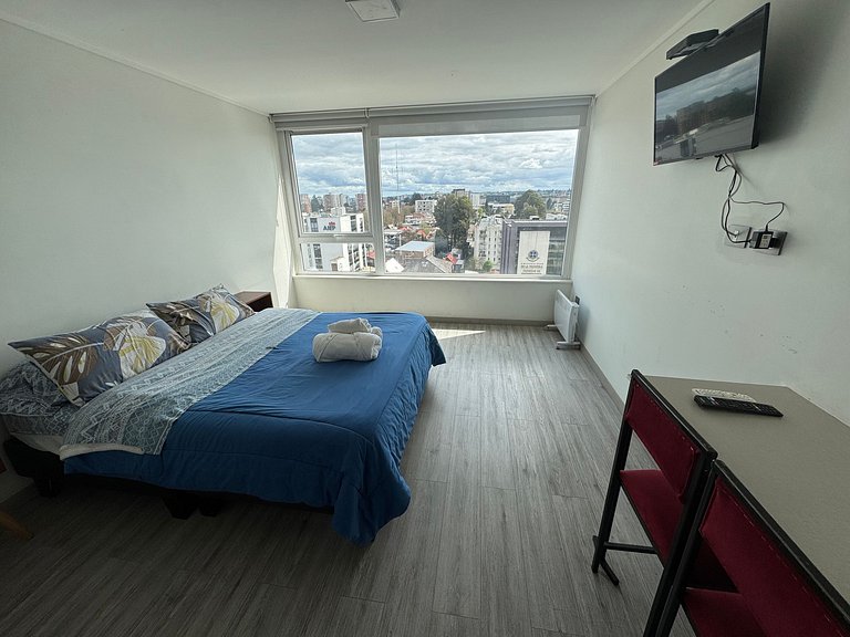 Depto. estudio 1-2 pers. sin balcón