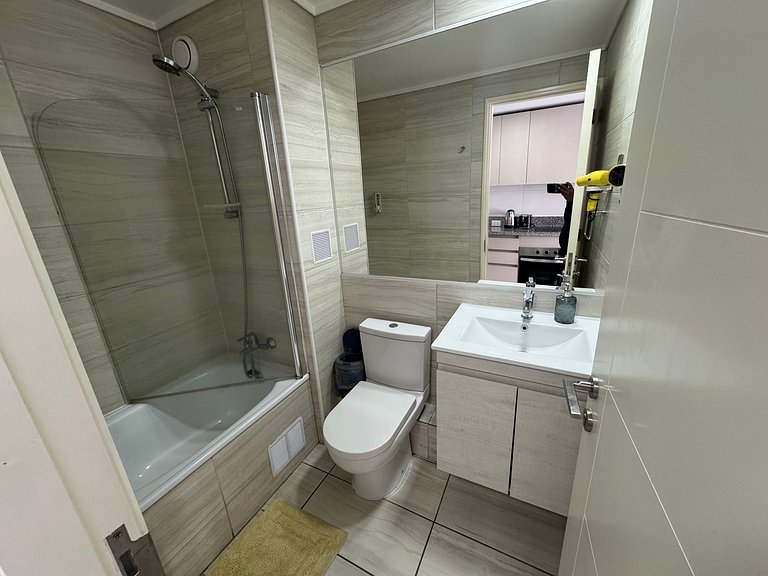 Depto. estudio 1-2 pers. sin balcón