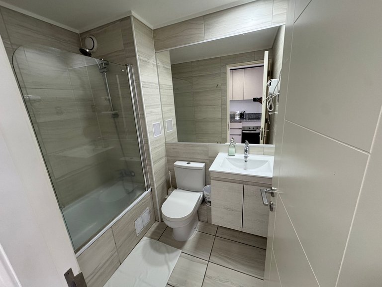 Depto. estudio 1-2 pers. sin balcón