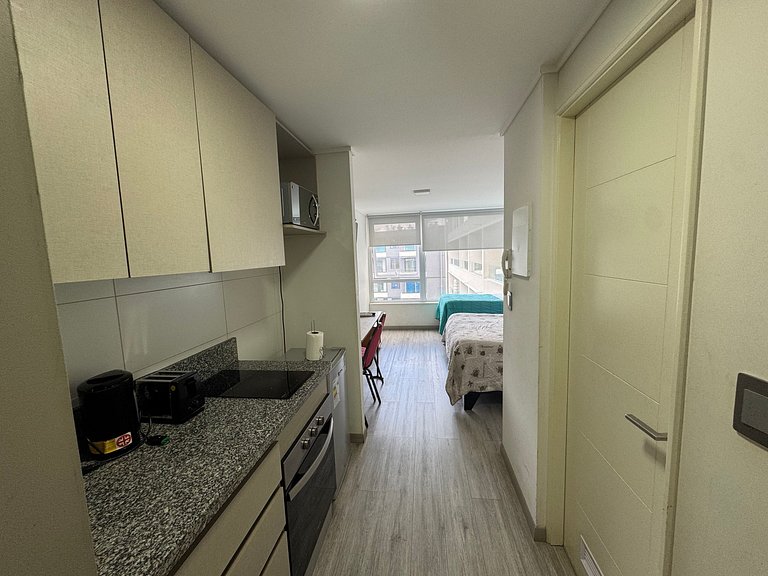 Depto. estudio 2-3 pers. sin balcón