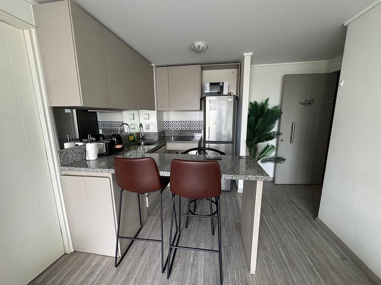 Depto. 2 ambientes 2-3 pers.