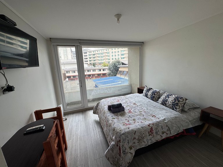 Depto. estudio 1-2 pers. con balcón