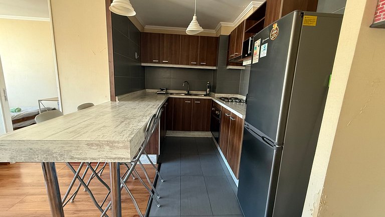 Depto. dos dormitorios 2-3 pers.