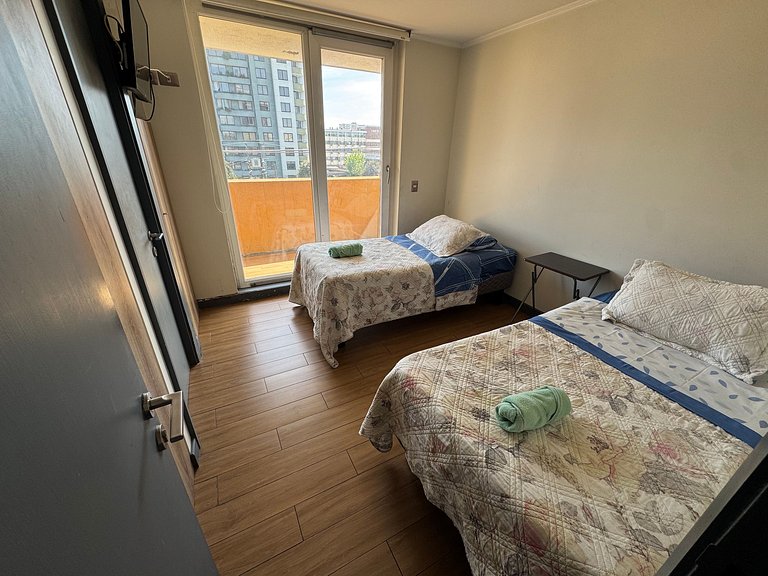 Depto. dos dormitorios 5-6 Personas