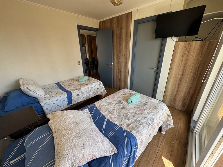 Depto. dos dormitorios 5-6 Personas