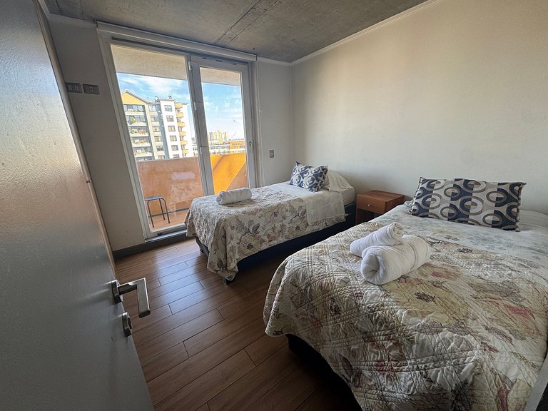 Depto. dos dormitorios 5-6 Personas