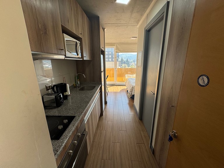 Depto. estudio 1-2 pers. con balcón