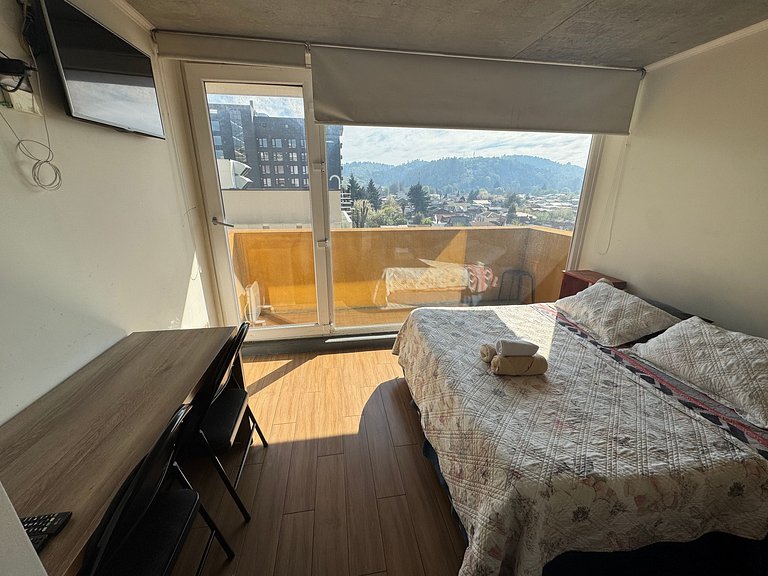 Depto. estudio 1-2 pers. con balcón