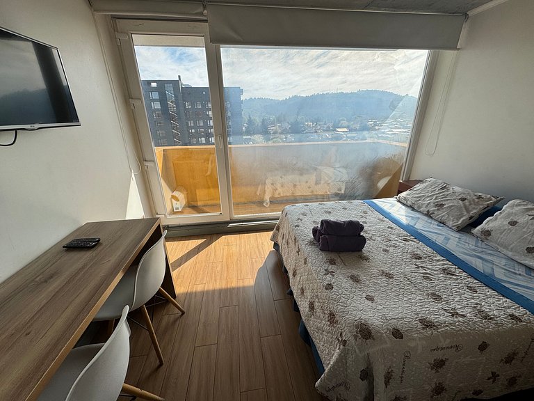 Depto. estudio 1-2 pers. con balcón